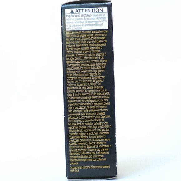 VINTAGE GE STYLE LIGHTBULB Warm Candle Light 40W Dimmable Amber Glass BNIP - Picture 6 of 7